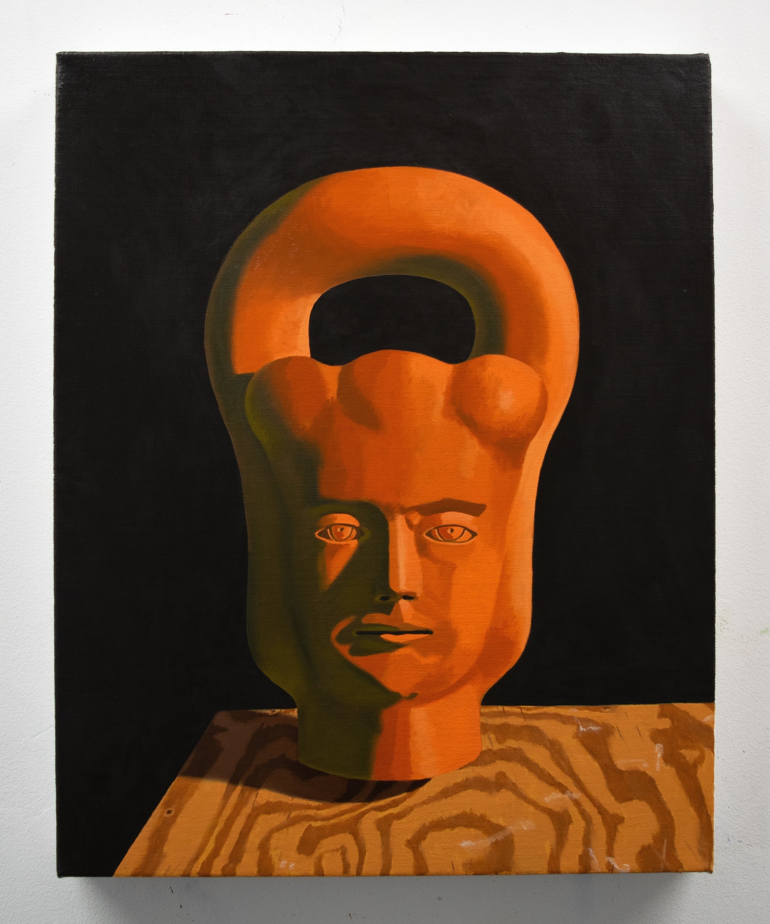 still life with terracotta head