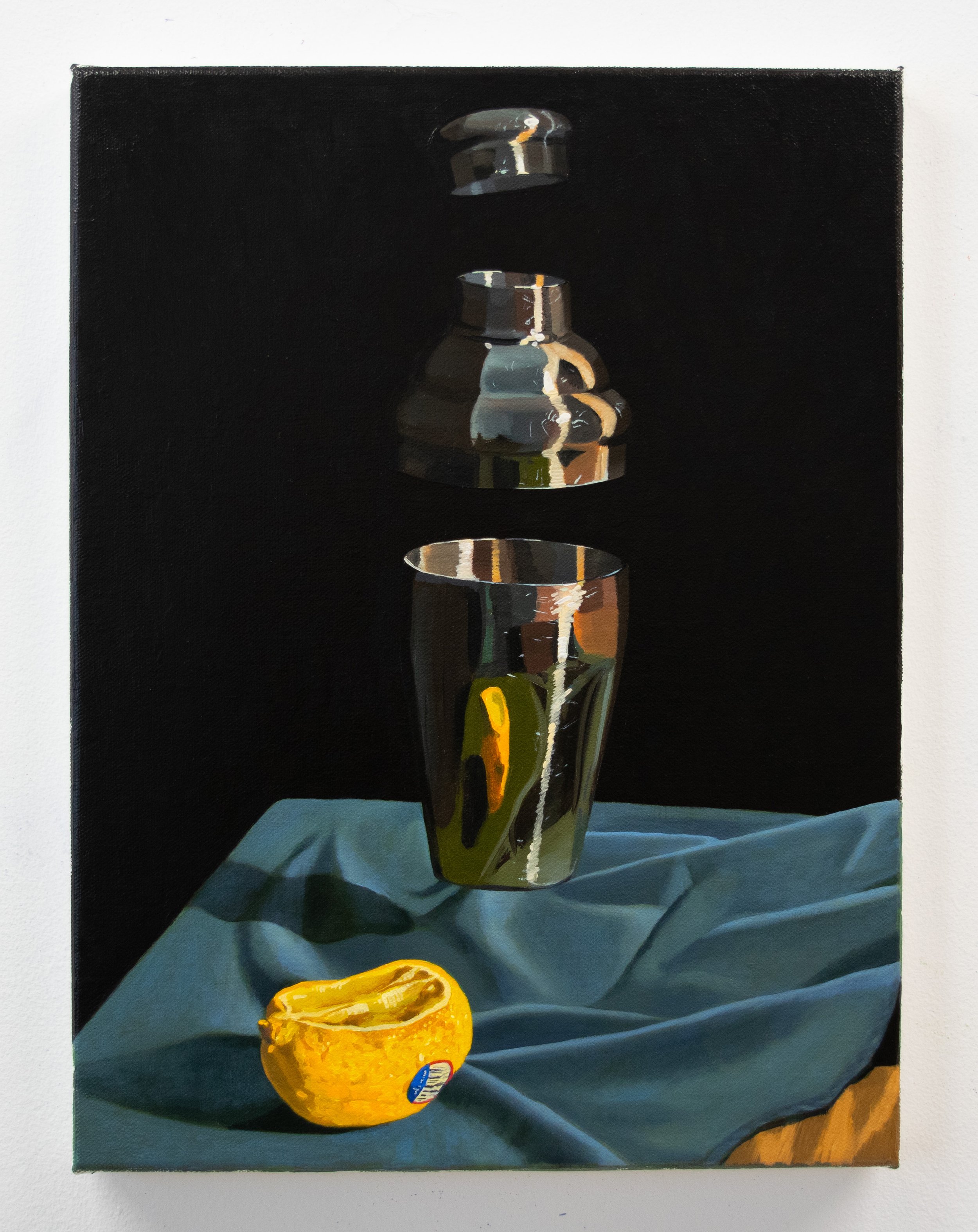 multistage (still life with cocktail shaker and lemon)
