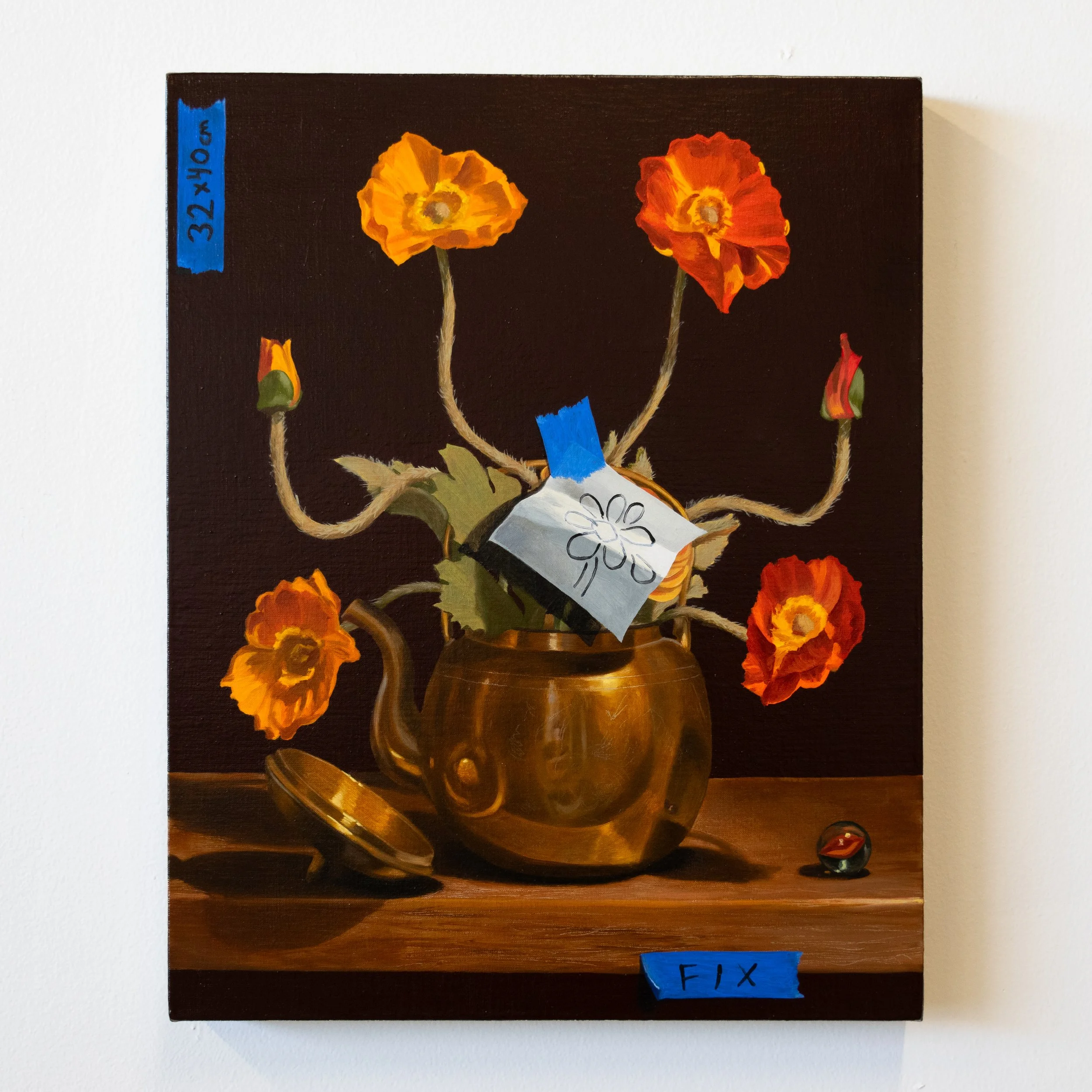 fix (flowers in a brass teapot) 