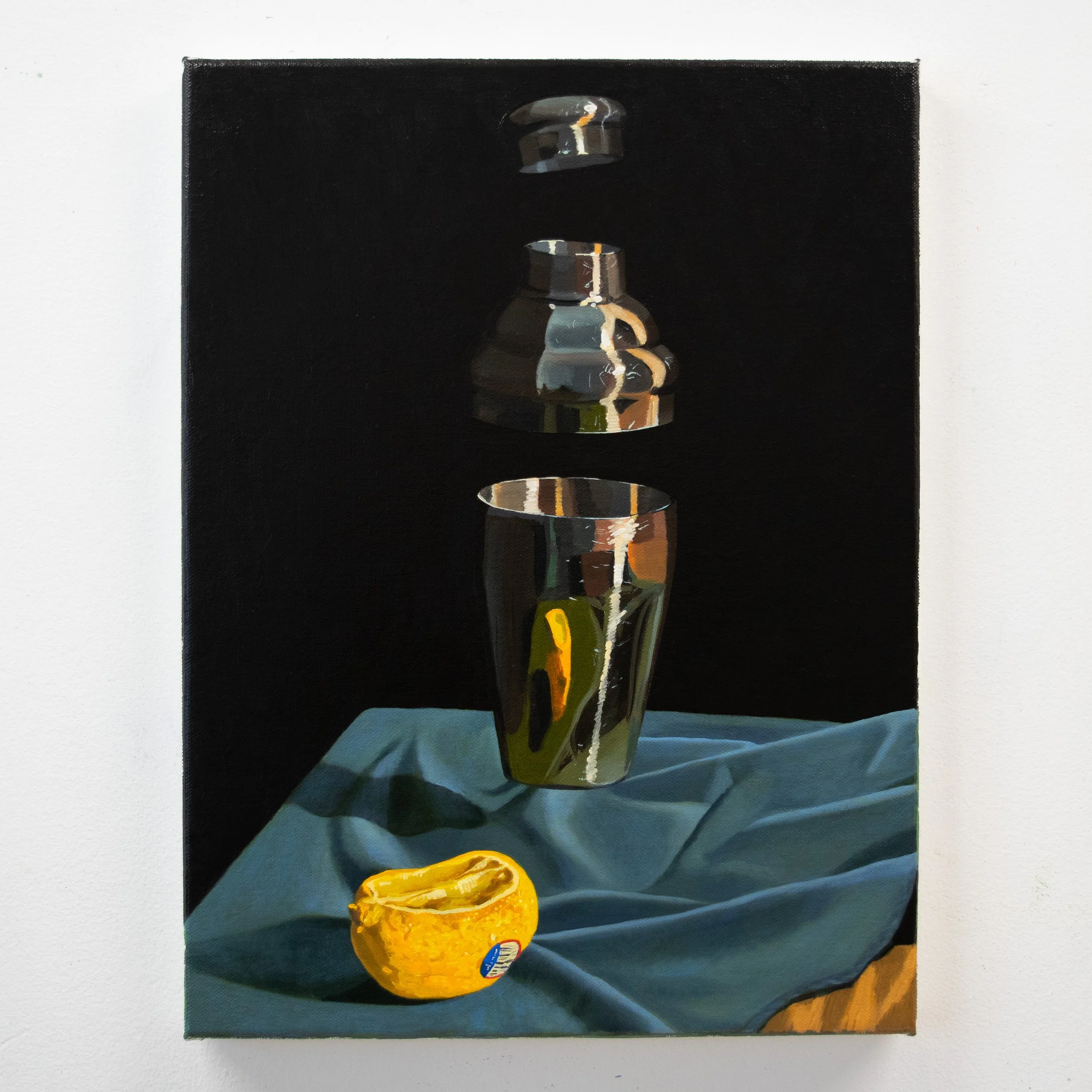multistage (still life with cocktail shaker and lemon) 