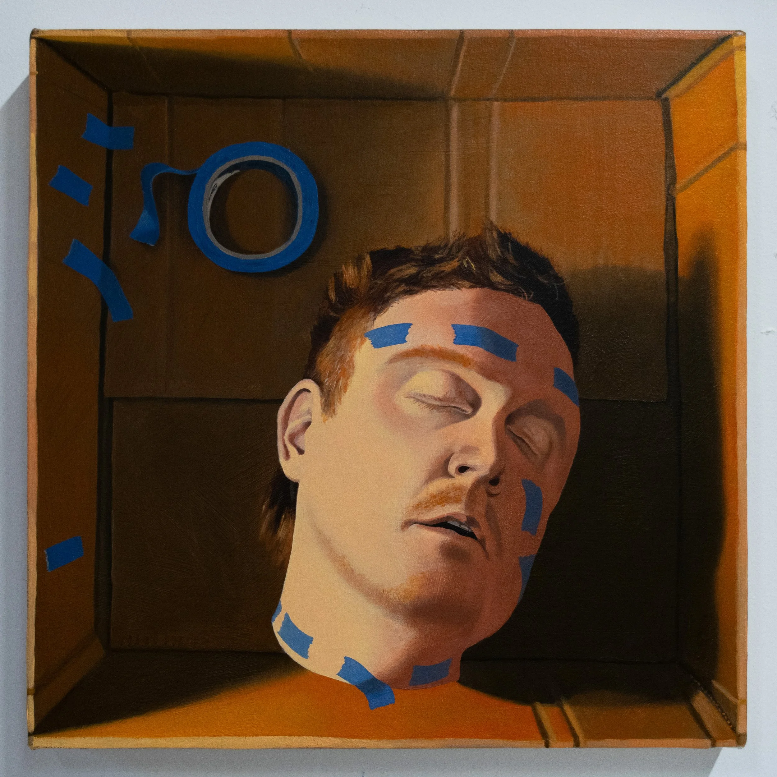 my head in a box