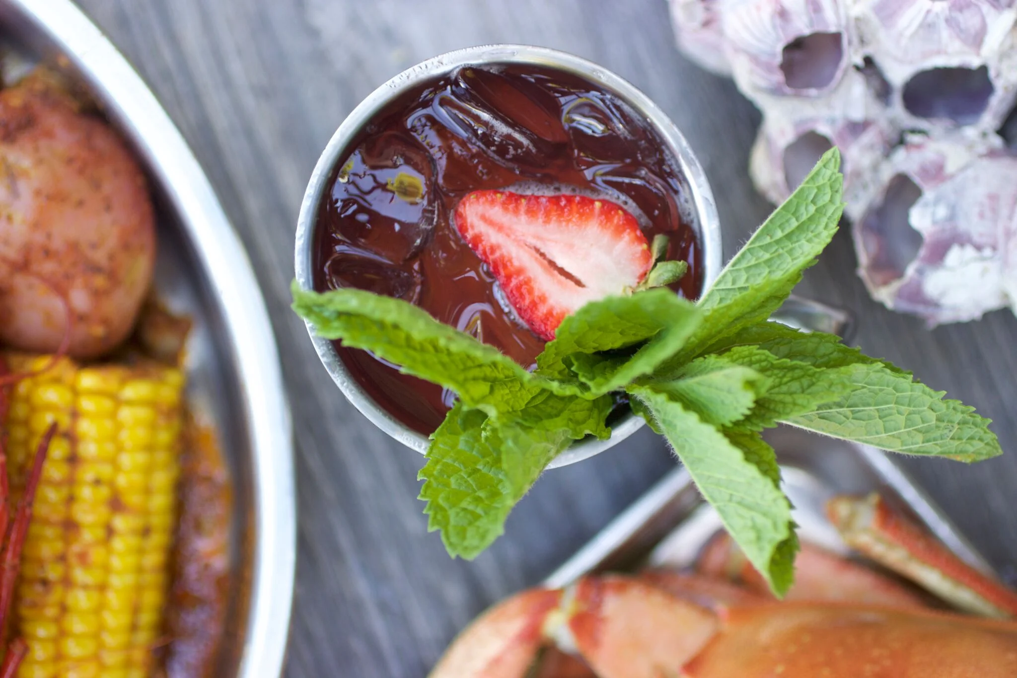 Signature Cocktails at The Wharf | photo courtesy of 100eats