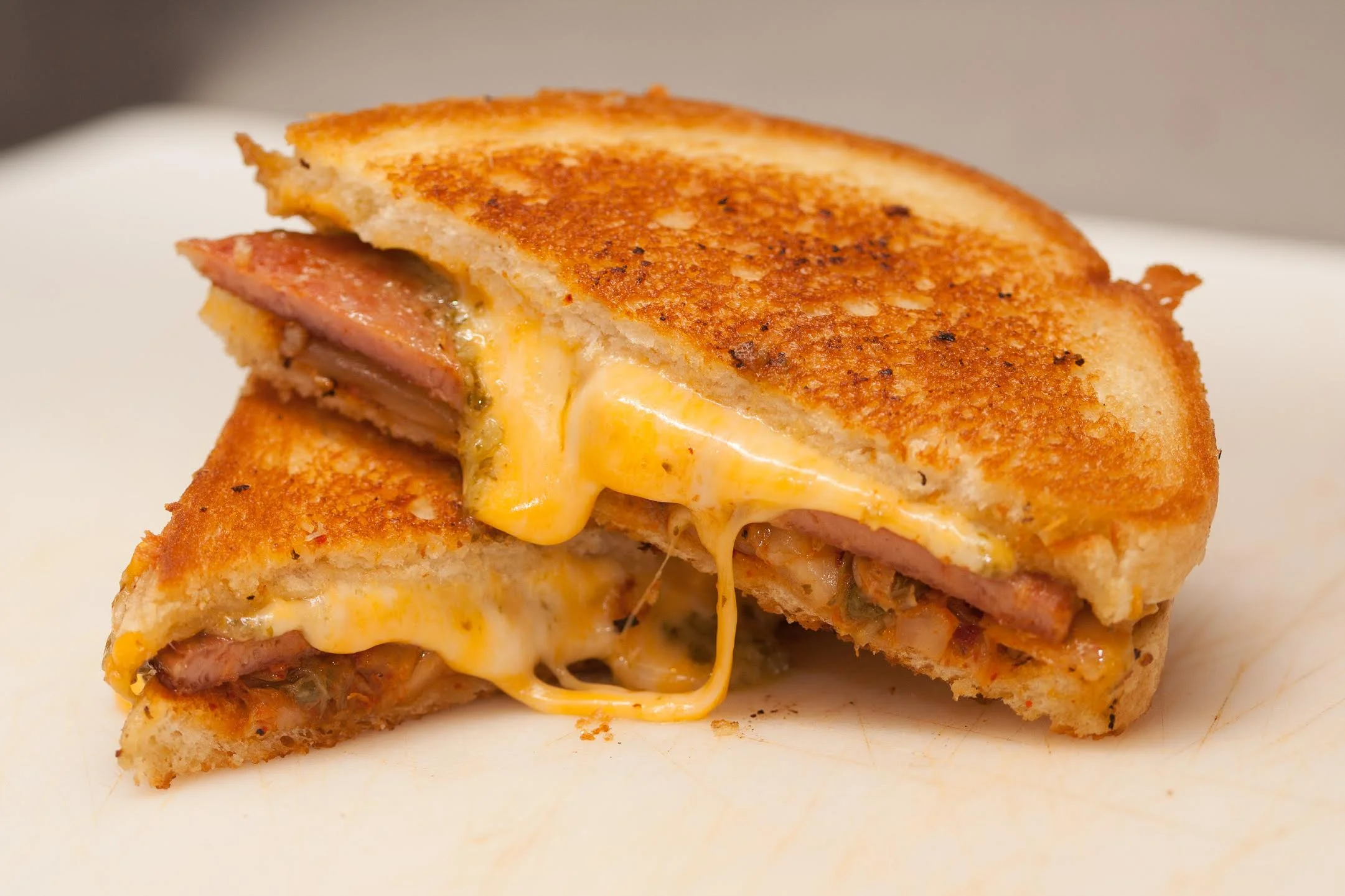 Kogi Truck's Kimchi Grilled Cheese | available at OOZEFEST, Marketplace