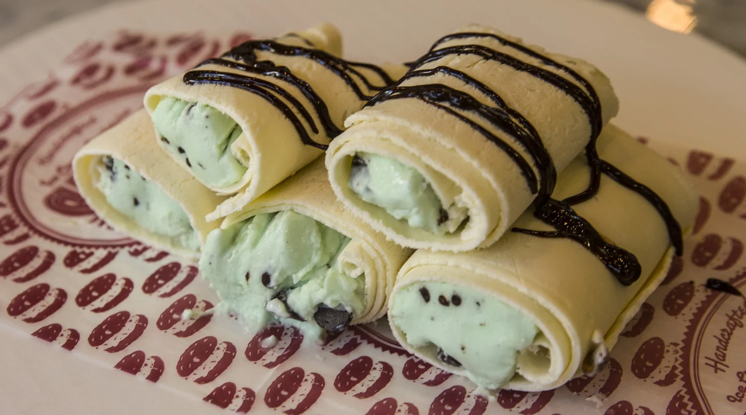 Mint Chip-filled Creamritos from STAX | photo courtesy of STAX Cookie Bar