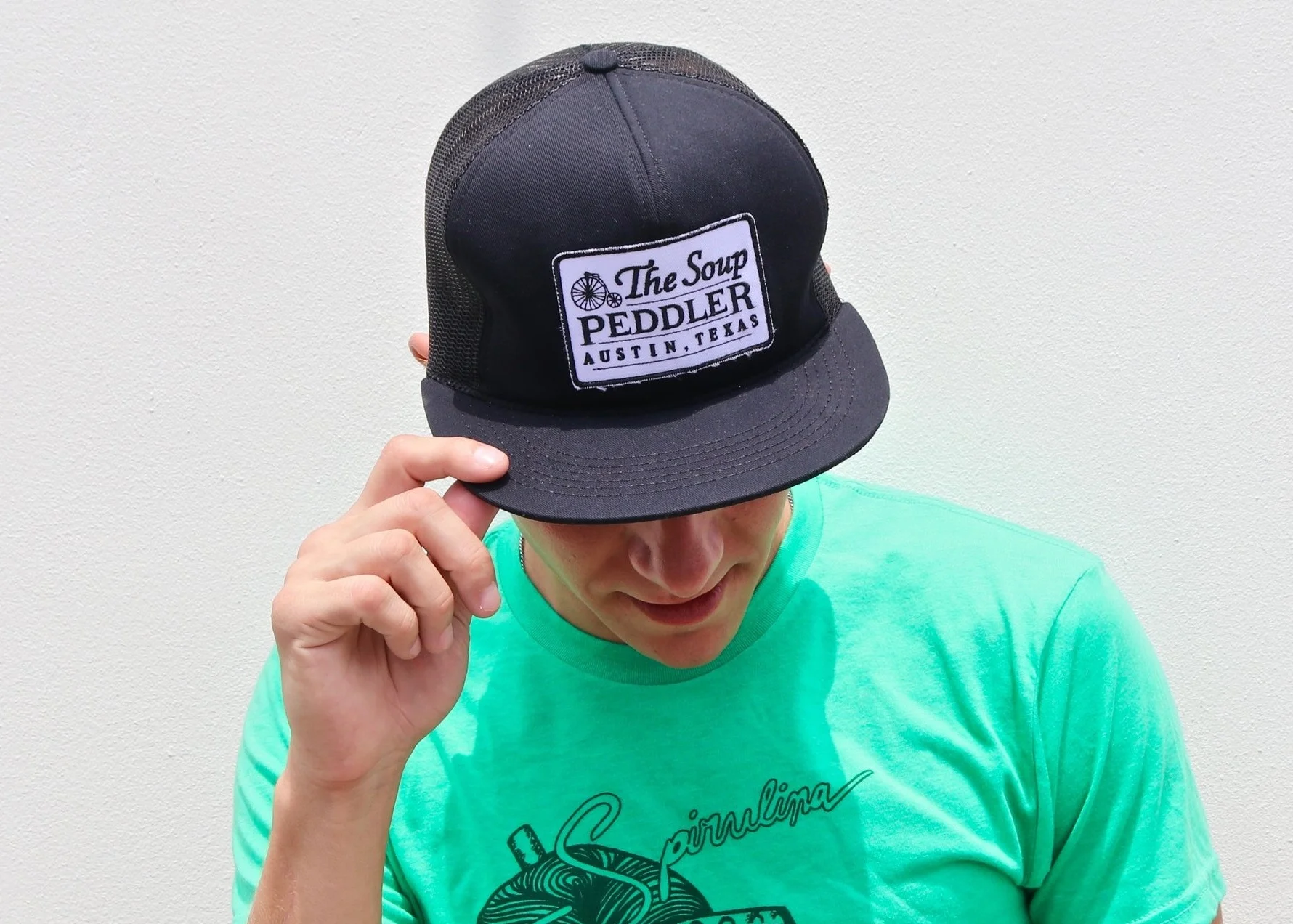 patch trucker hat
