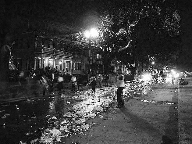Cleaning Up After Carnival