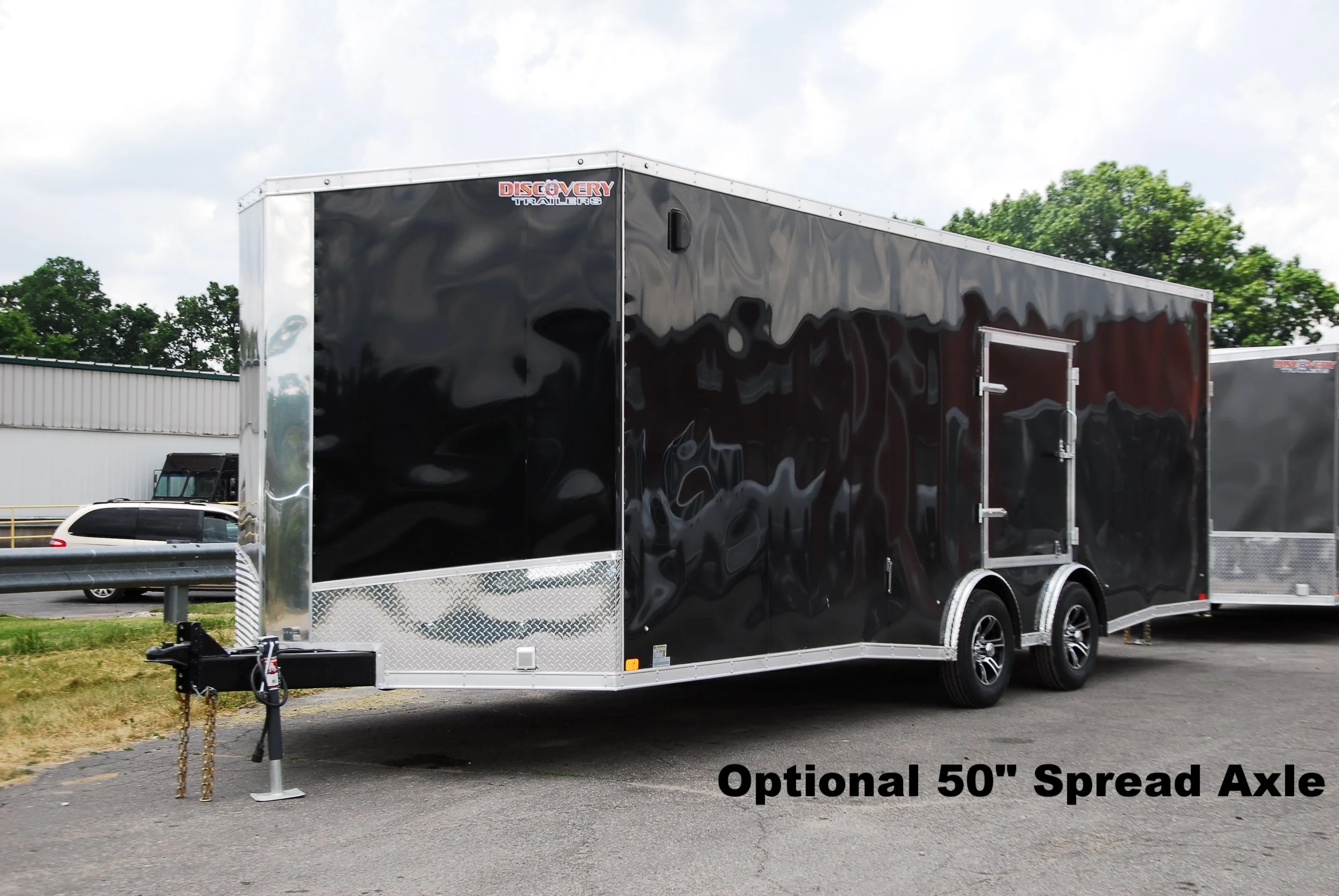 Discovery SE 8.5' Wide Spread Torsion Axle Steel Frame Trailer