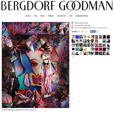 Peter D. Gerakaris at Bergdorf Goodman - Architectural Digest