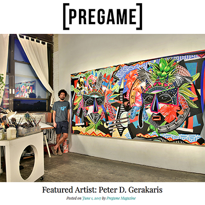 PREGAME Magazine - Featured Artist: Peter D. Gerakaris