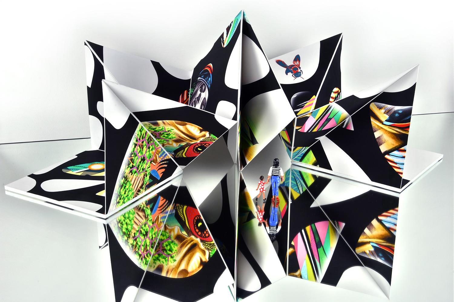 Rappaccini's Origami Terrarium - Site-Specific Commissioned for Bergdorf  Goodman Window — PETER D. GERAKARIS