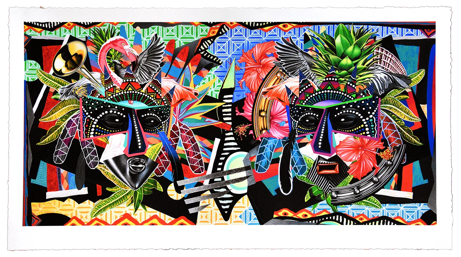 Junkanoo Masquerde, 43 in. x 24 in., Archival pigment print on fine art paper, Unique Artist’s Proof, 2018 — View in Printshop