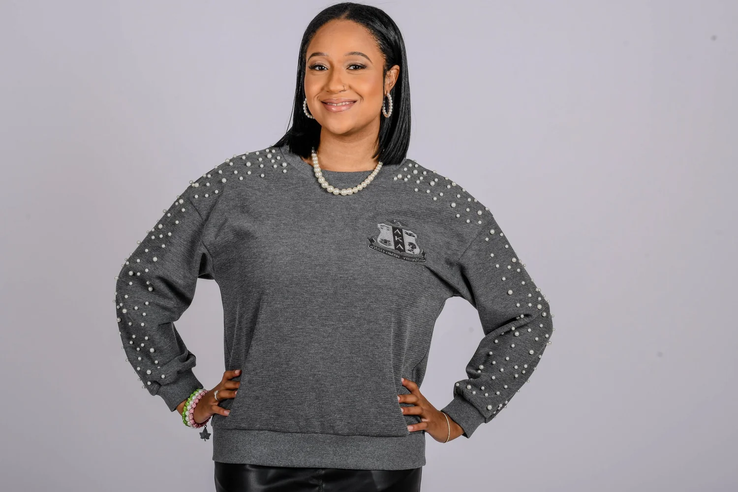 AKA Pearl Sweater —