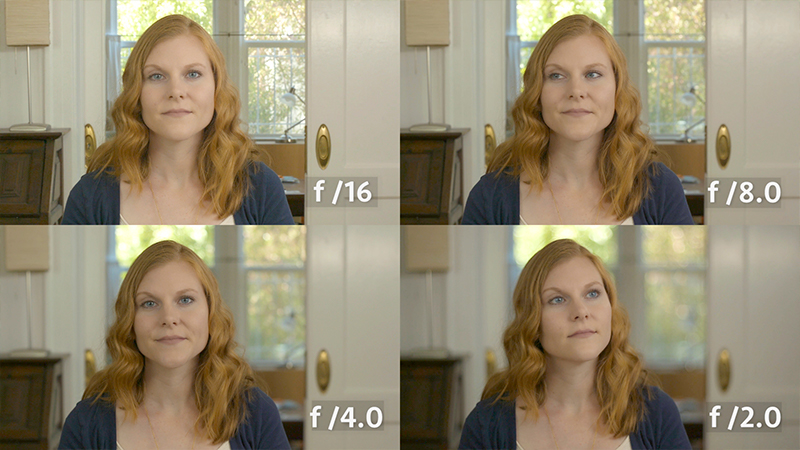 Aperture test to show how the background sharpness/softness changes with different f stops, and affects the look and feel of a shot. Canon C100 mkII with 50mm lens.