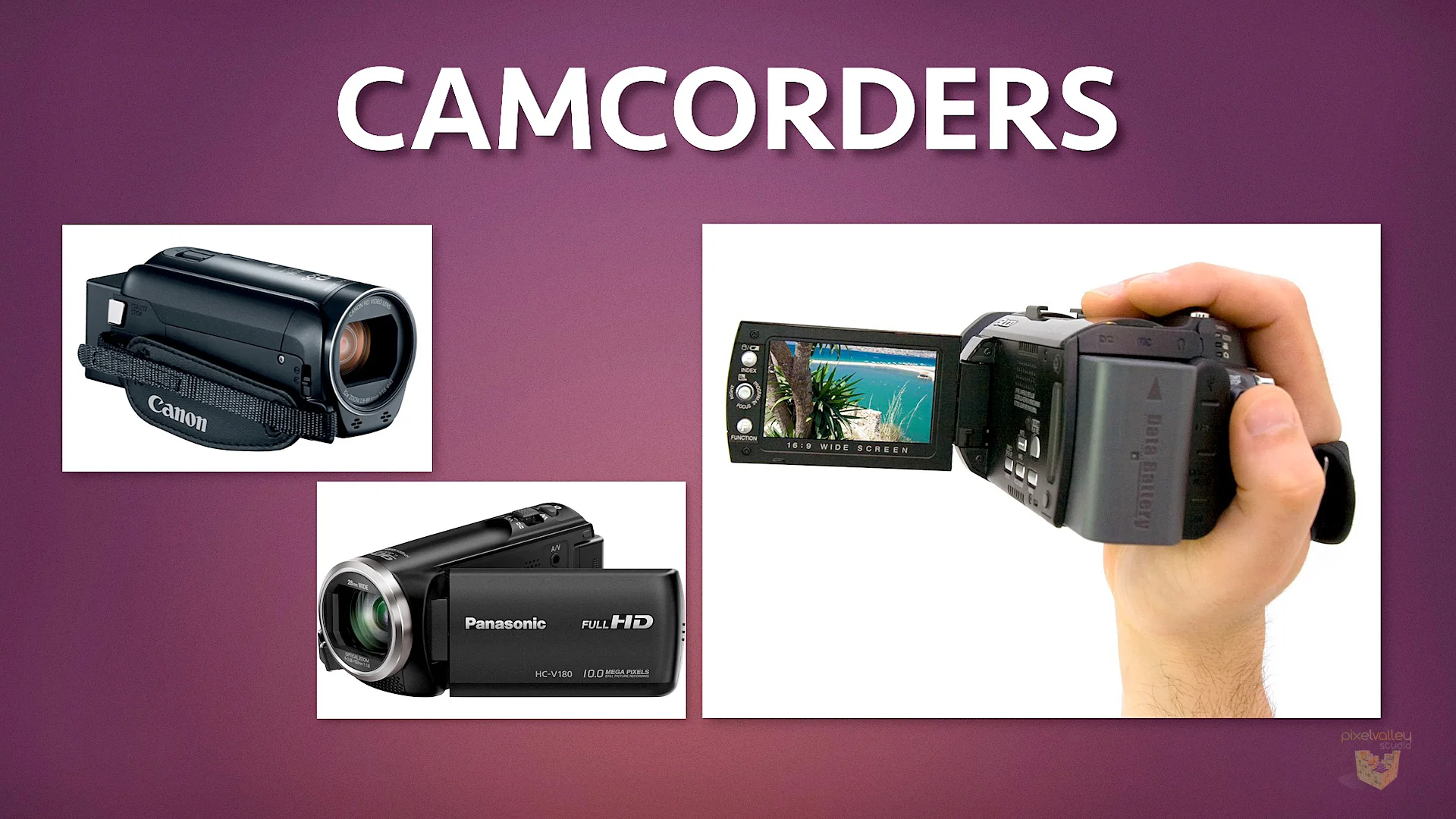 Camcorders still exist and though they’re on the low price end, they still have their uses.