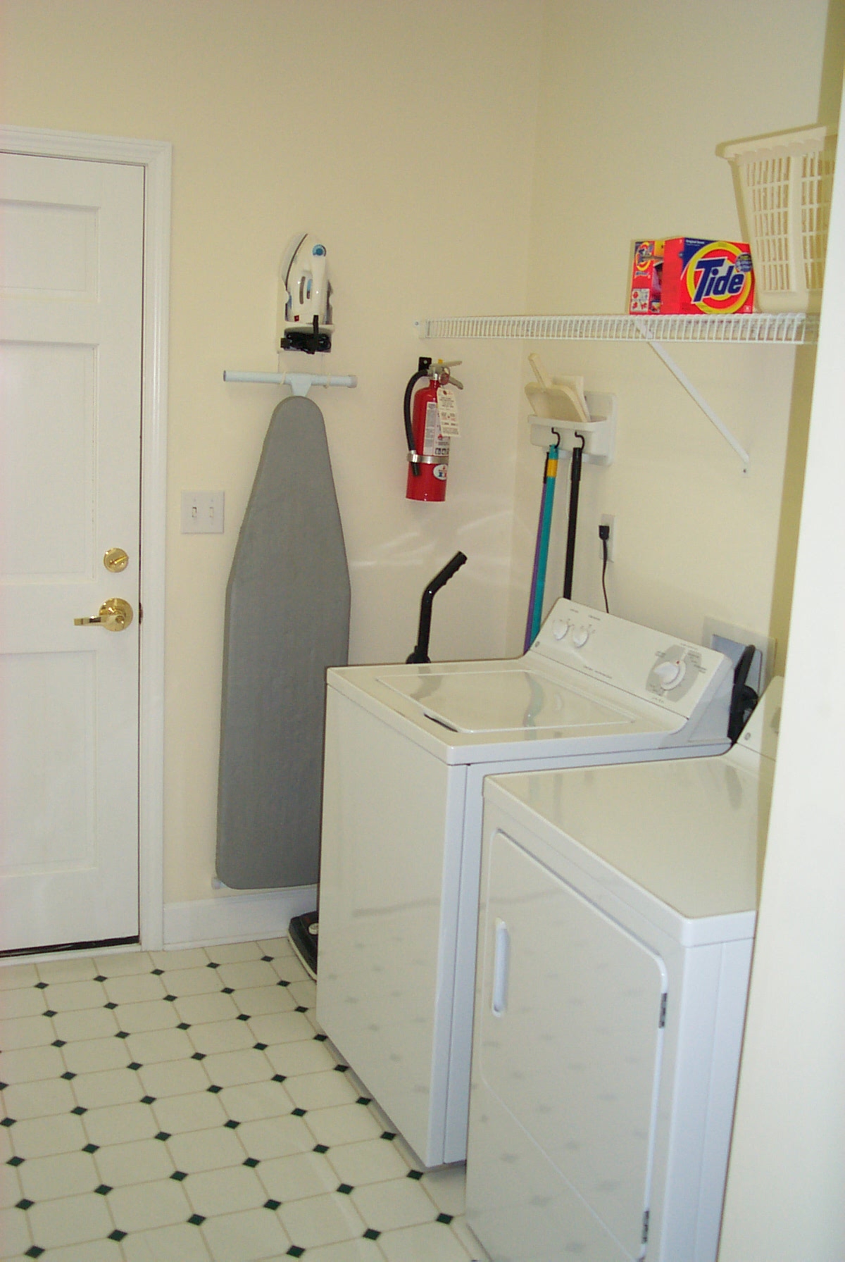 Stocked Utility Room