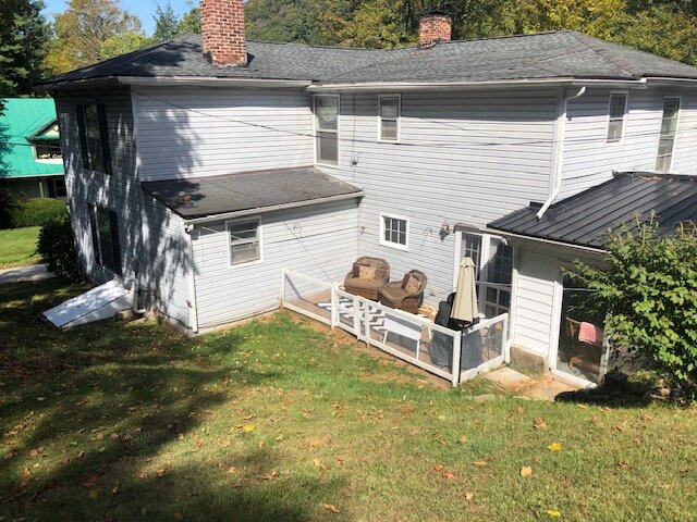 Deck outside Kitchen Coffee Nook
