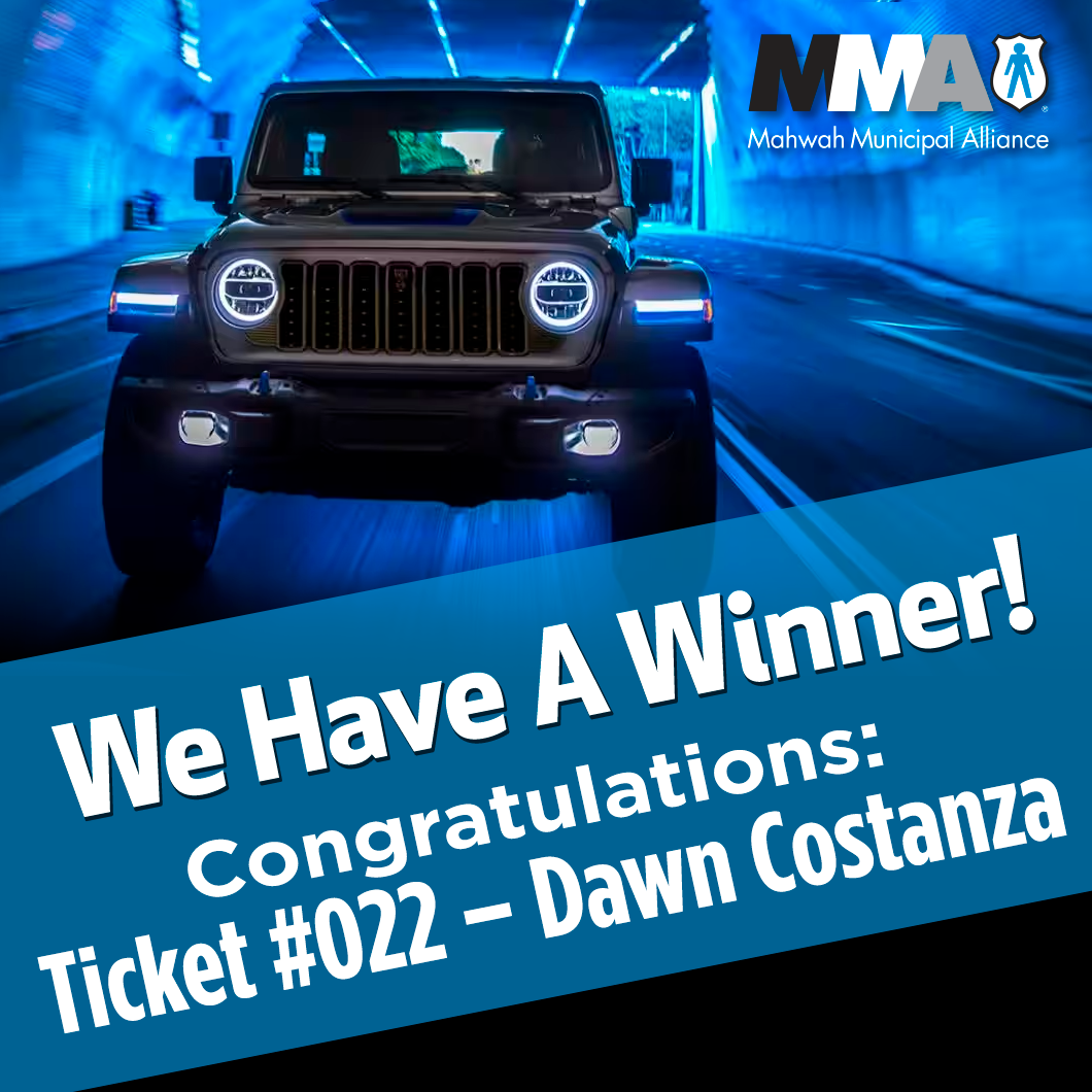MMA Raffle Tickets Win A 2024 Jeep — Mahwah Municipal Alliance