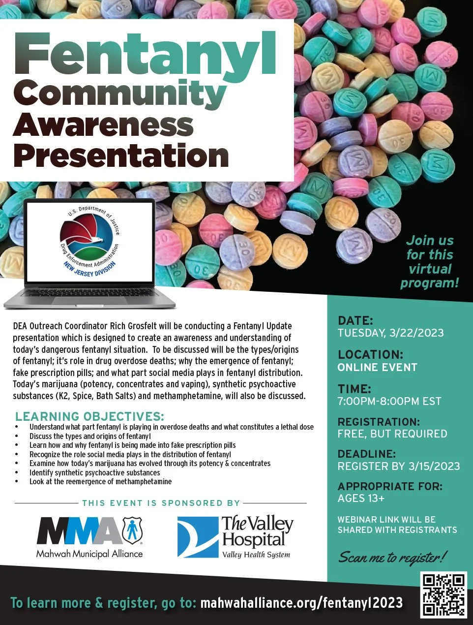 Fentanyl Community Awareness Virtual Presentation