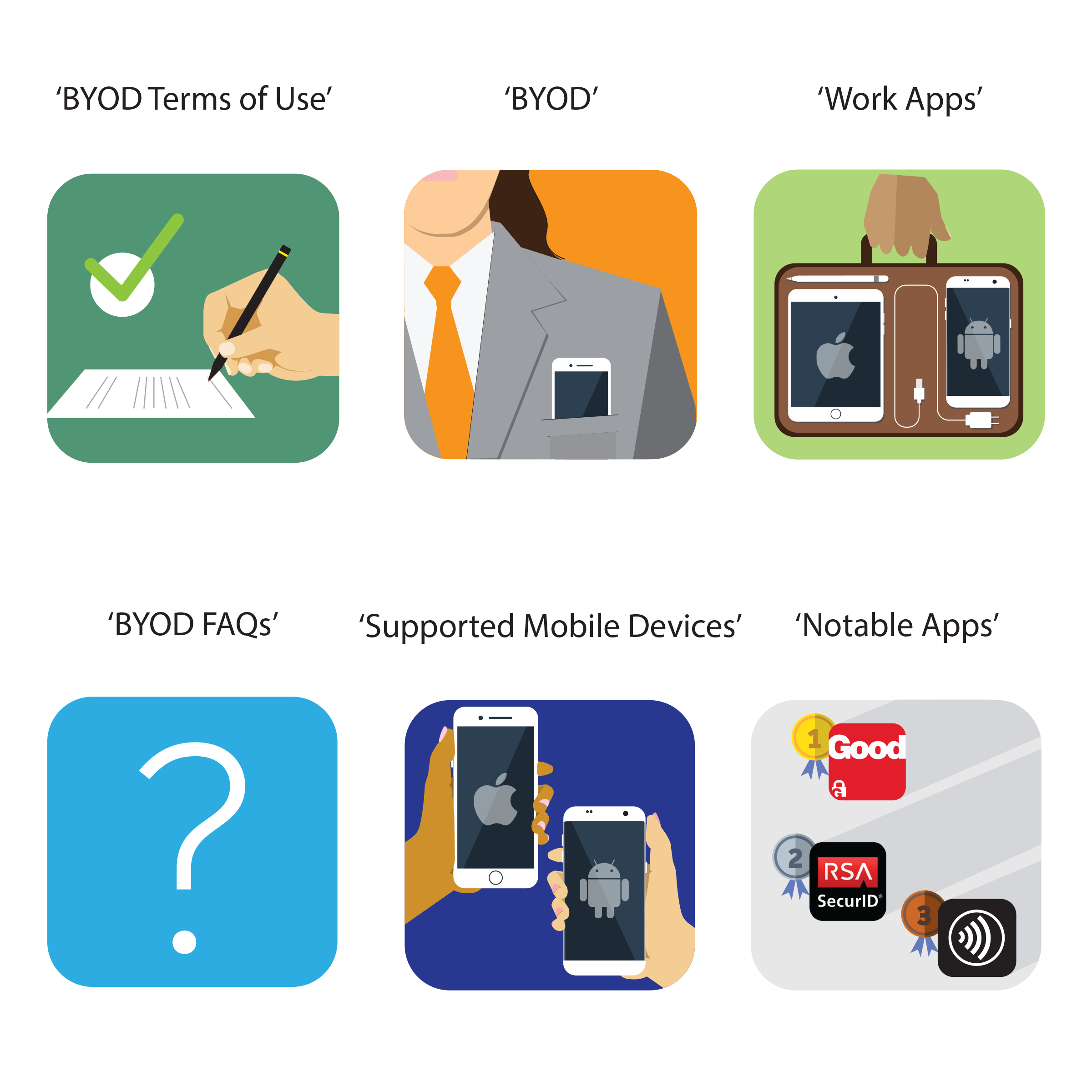 Icons for Internal Use