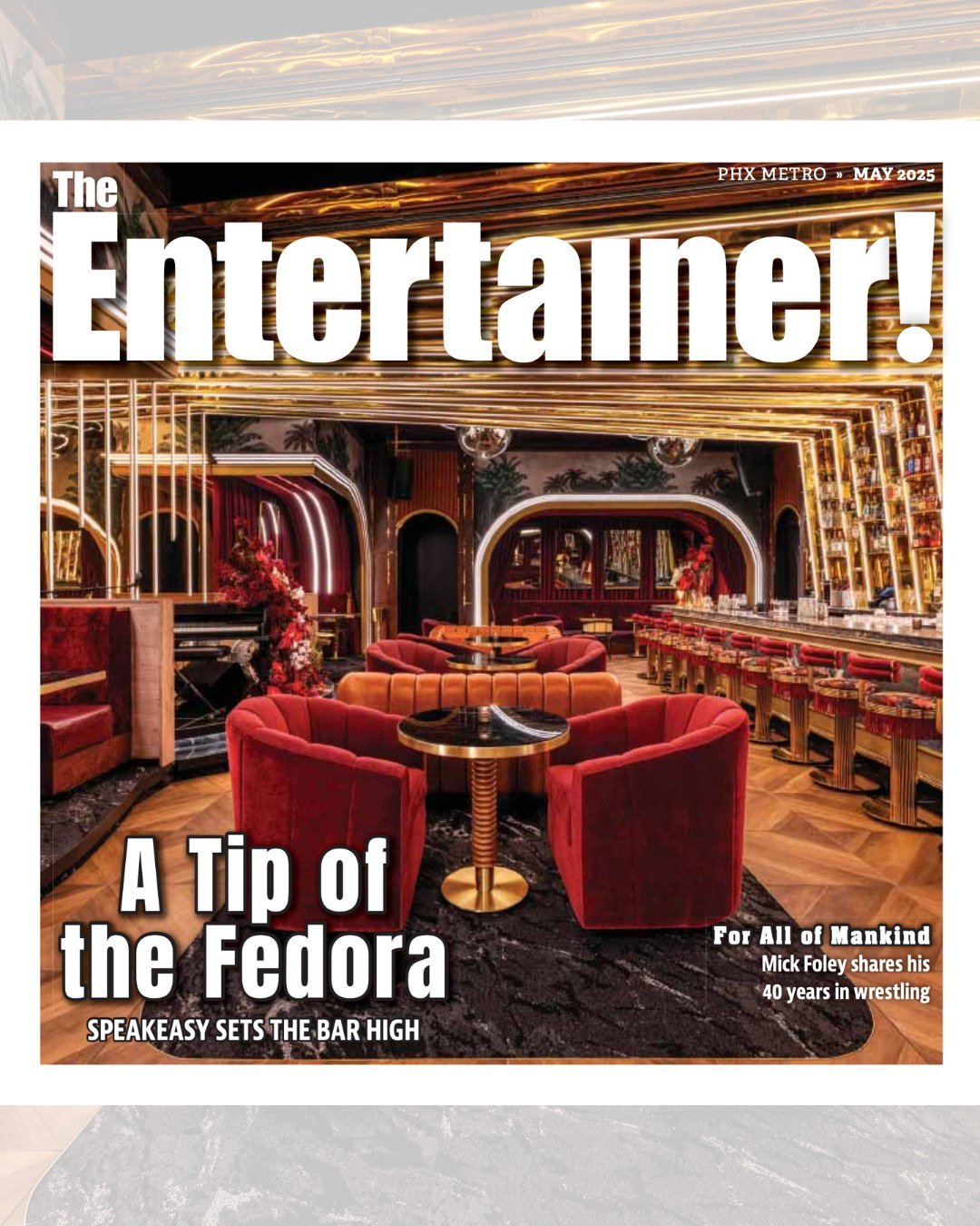 @TellYourFriendsAZ is making waves with a brand-new menu that&rsquo;s capturing major attention. From gracing the cover of @entertainermagazine to an inside look at the new cocktails by @chilledmagazine and @imbibe, there&rsquo;s never been a better 
