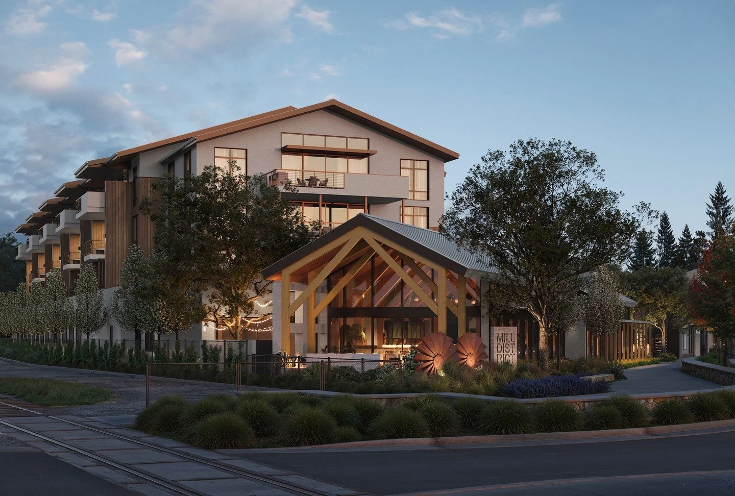 A new luxury hotel is coming soon to Healdsburg! In the heart of Northern California&rsquo;s wine country, @AlyviaHealdsburg is taking shape. This 53-room, full-service hotel with 12 residences is located within @MillDistrictHealdsburg, the $500 mill