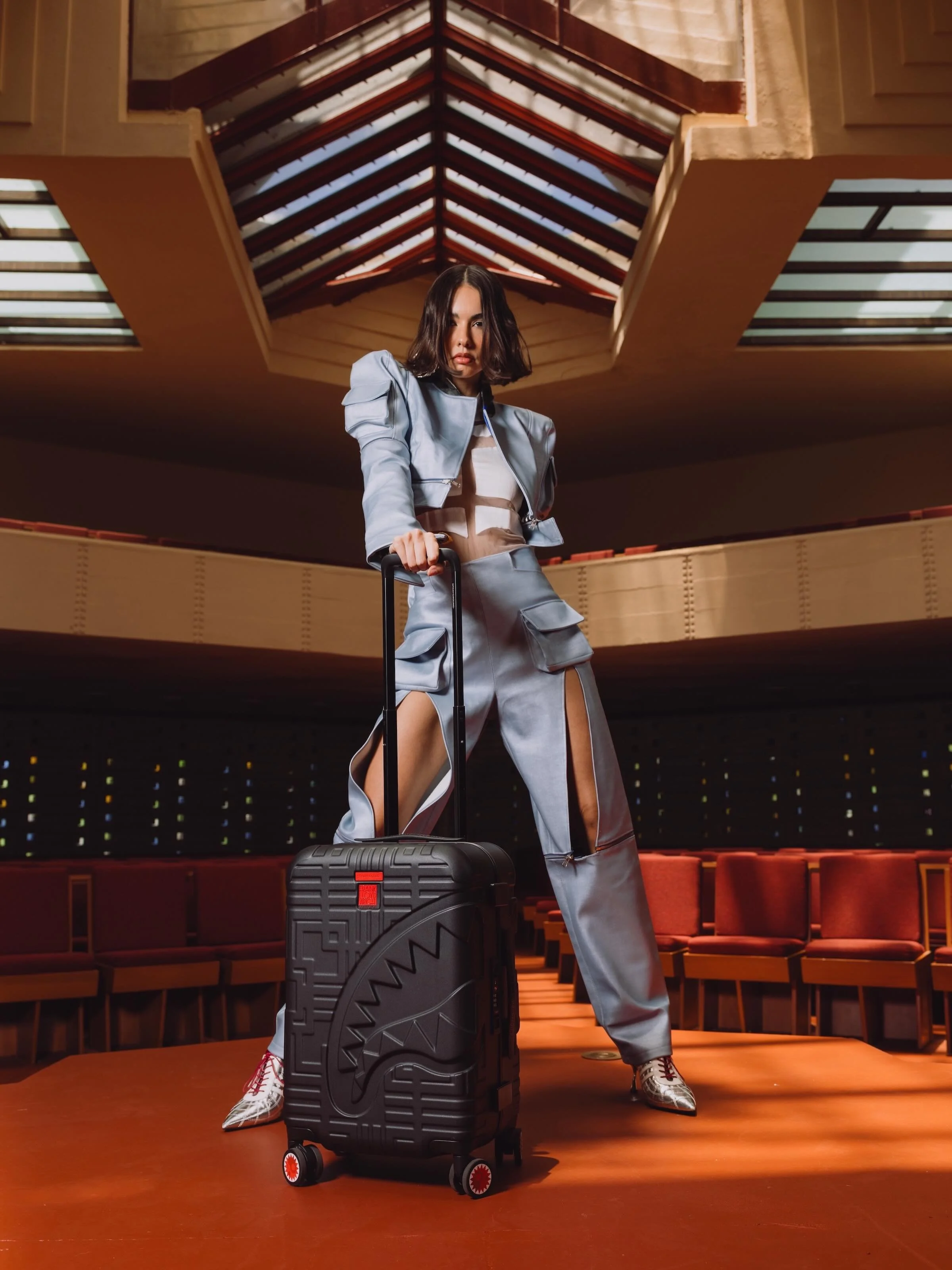 Your first look! @Sprayground, the world&rsquo;s most popular travel fashion brand, has teamed up with the foundation of America&rsquo;s most iconic architect, Frank Lloyd Wright (@wrighttaliesin), for a collaboration that is literally built differen