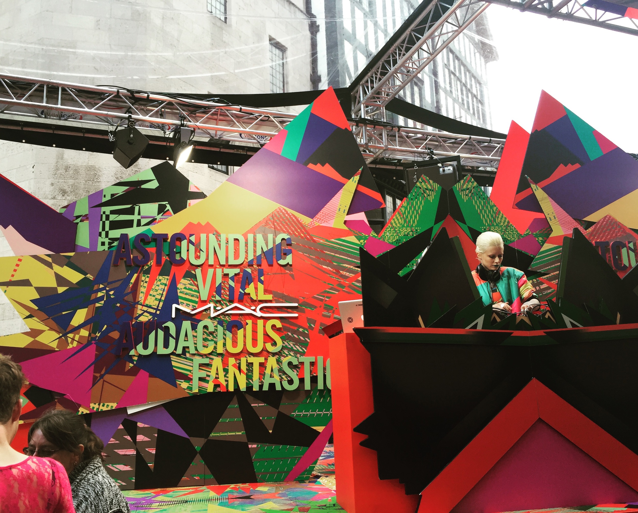 It's an AVAF M.A.C. party on Carnaby Street