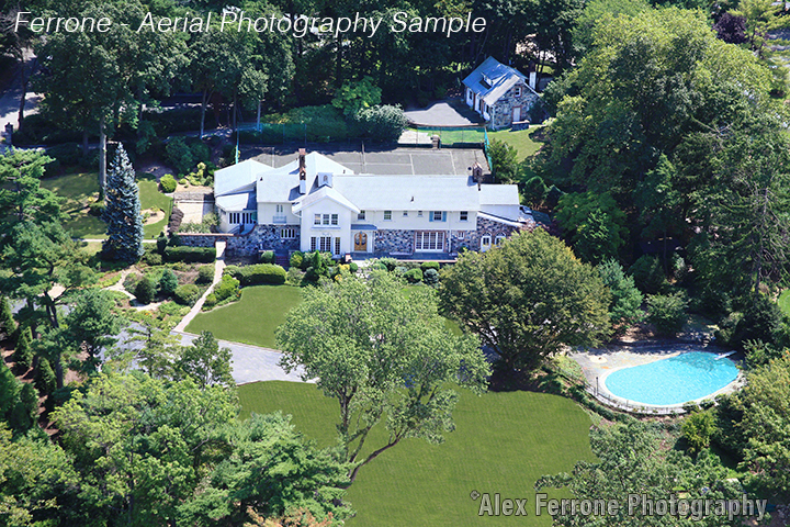 Home Aerial Portrait, North Shore, NY