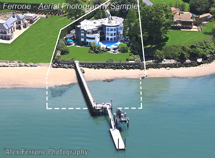 Real Estate listing with property lines