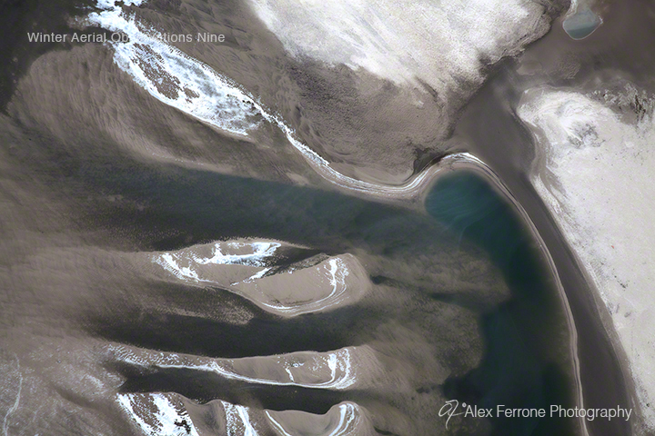 Winter Aerial Observations Nine - Waterways