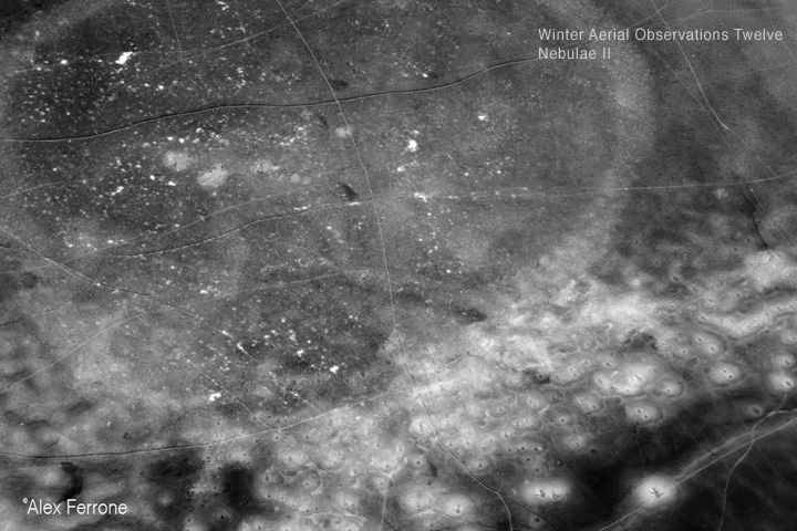 Winter Aerial Observations Twelve - Nebulae II by Alex Ferrone