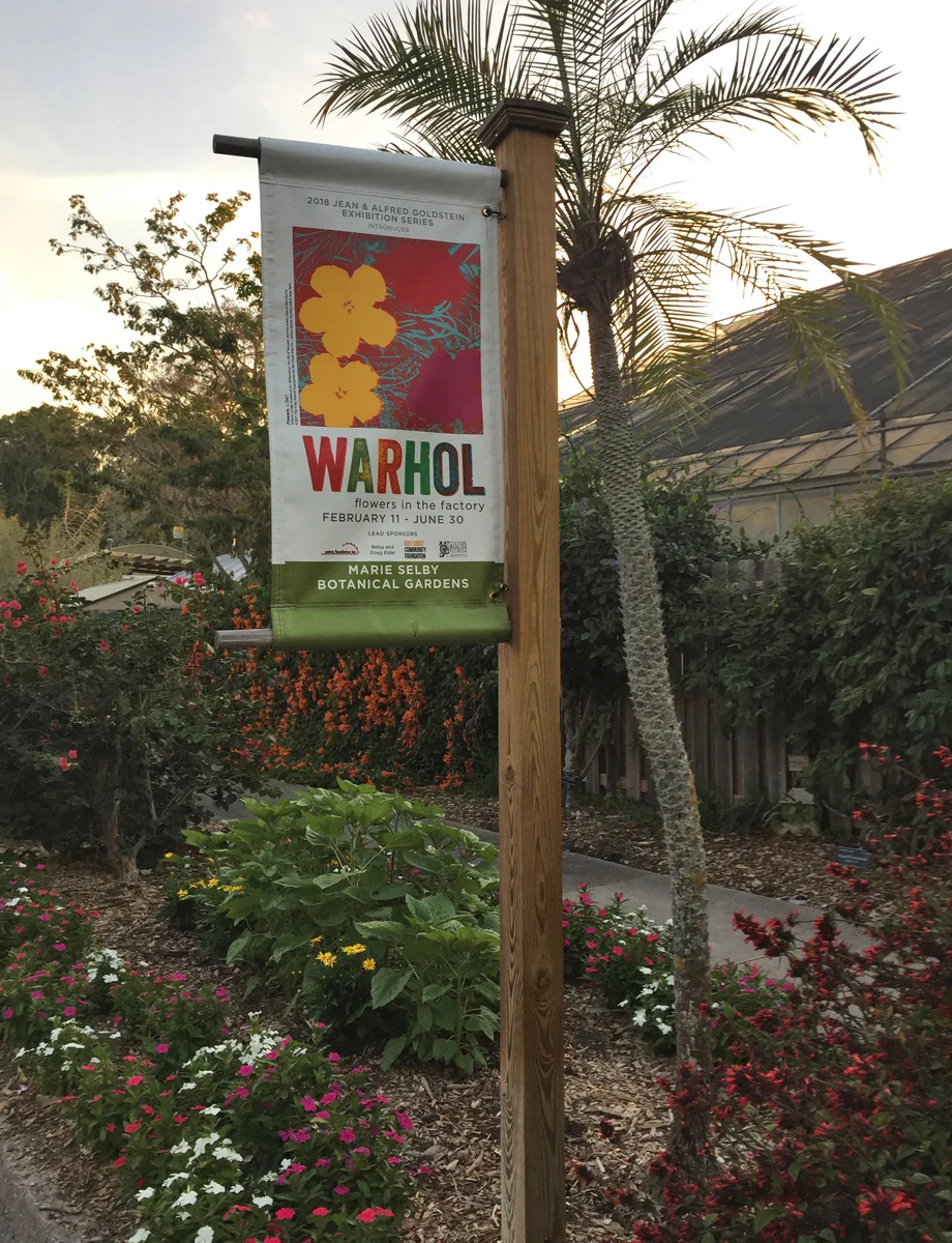 Lamppost Exhibition Banner
