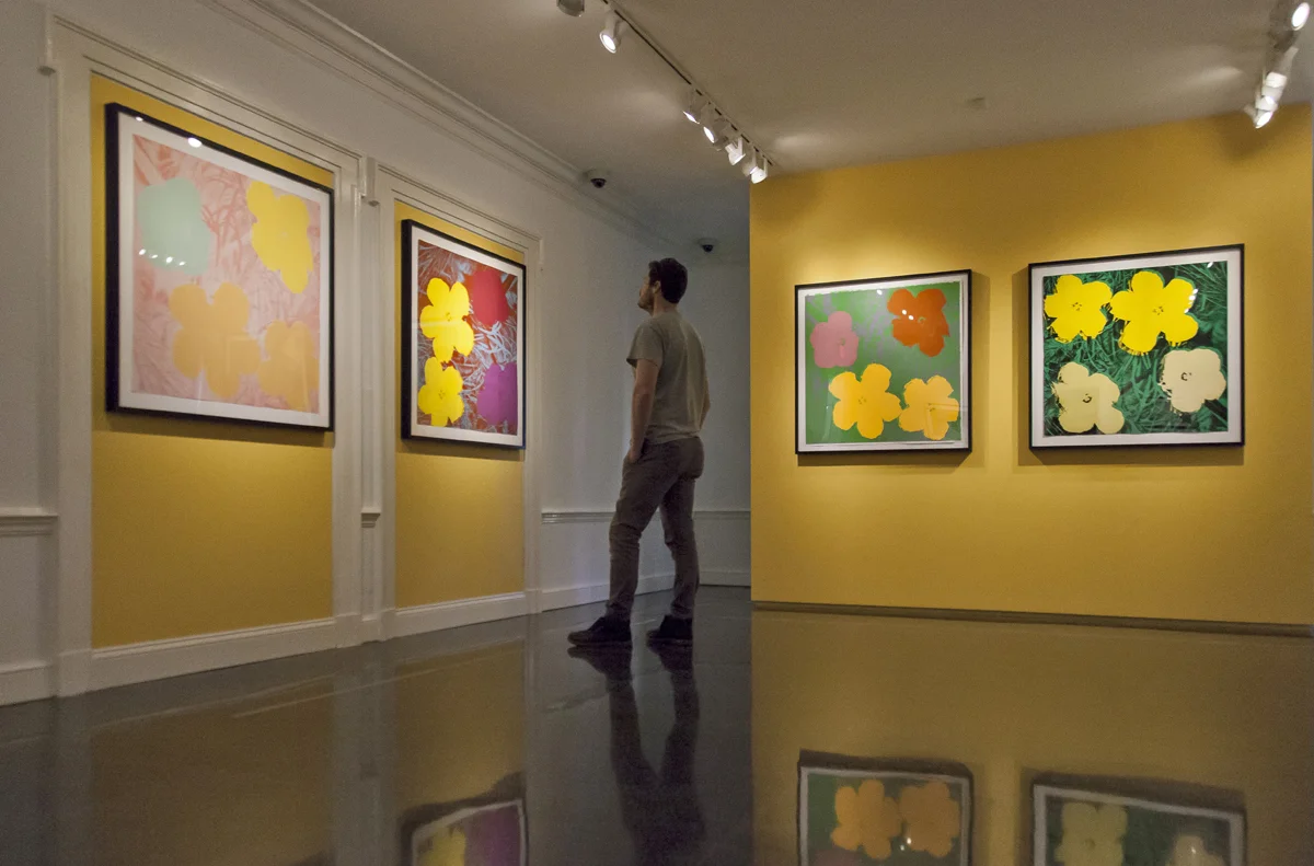Warhol Flowers - Silkscreens 1
