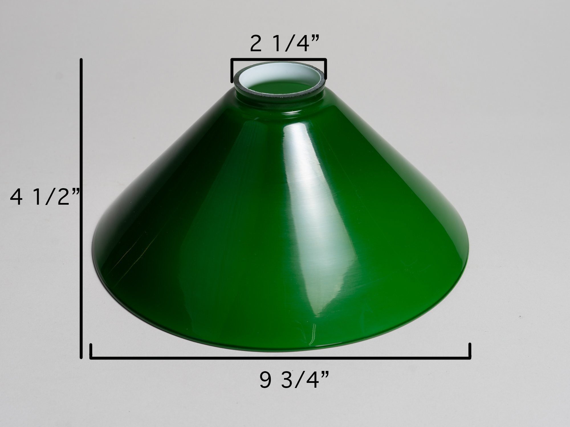 Vianne Green 10" Cone Shade