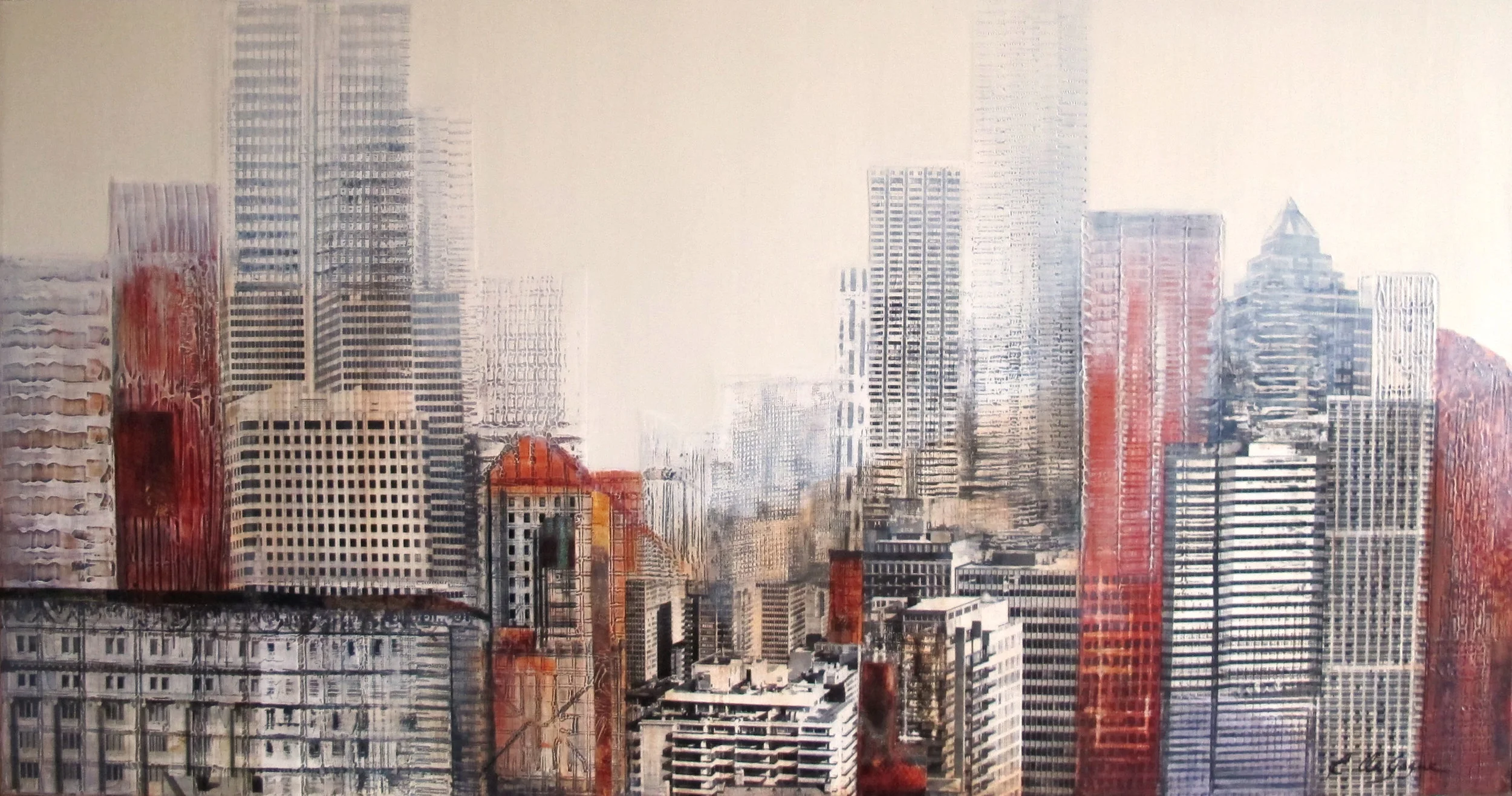 Plonger au coeur de l'action  (Vendu/Sold)