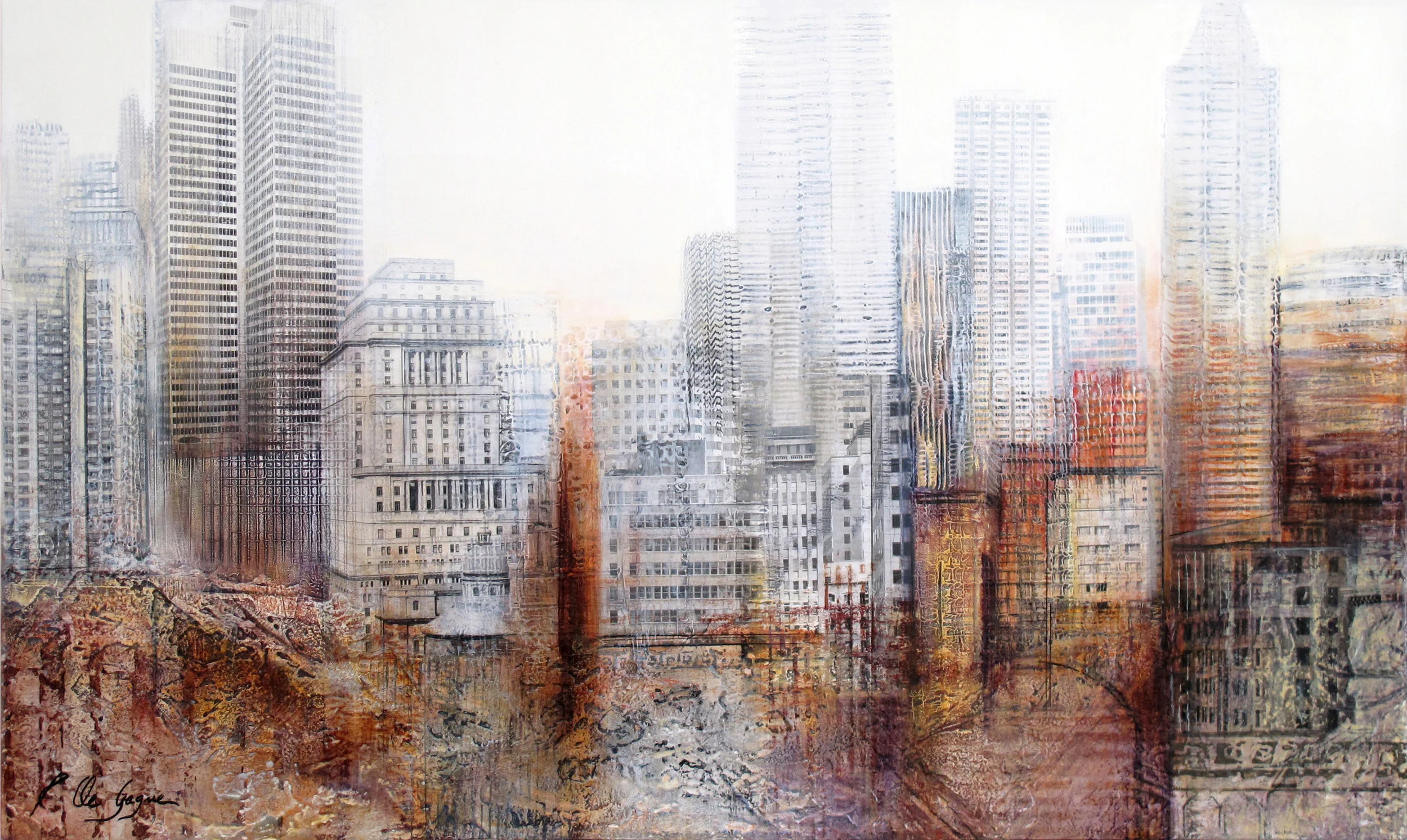 Traces du passé XVI  (Vendu/Sold)