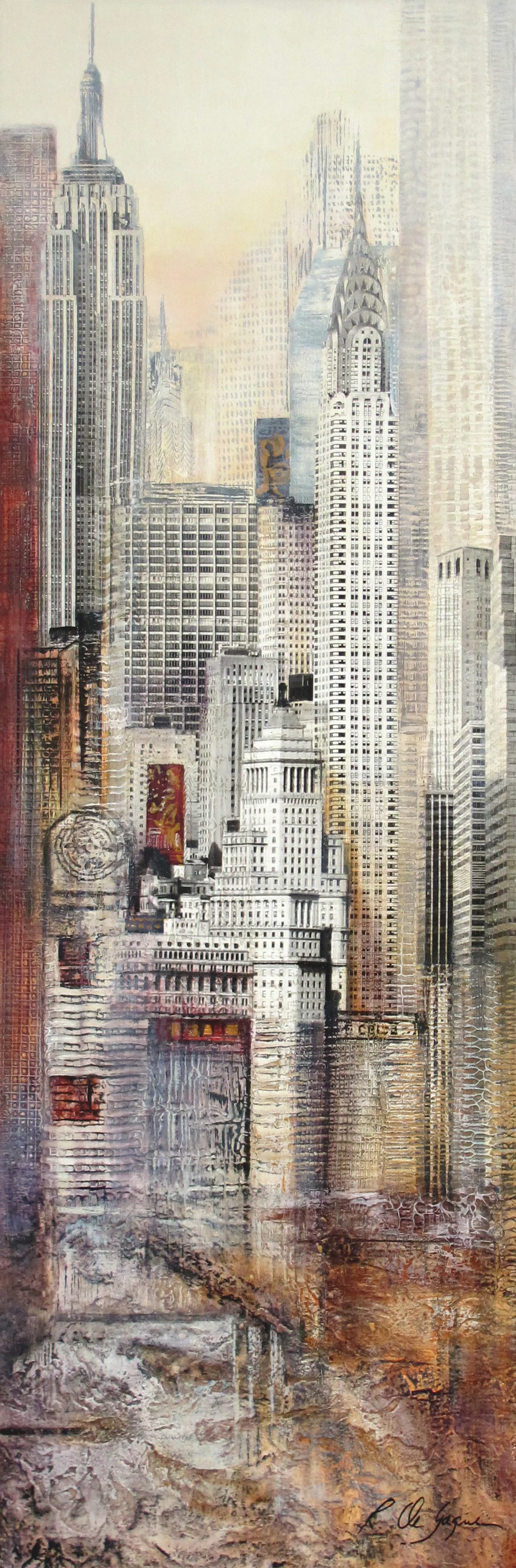 Early Morning in Manhattan - II  (Vendu/Sold)