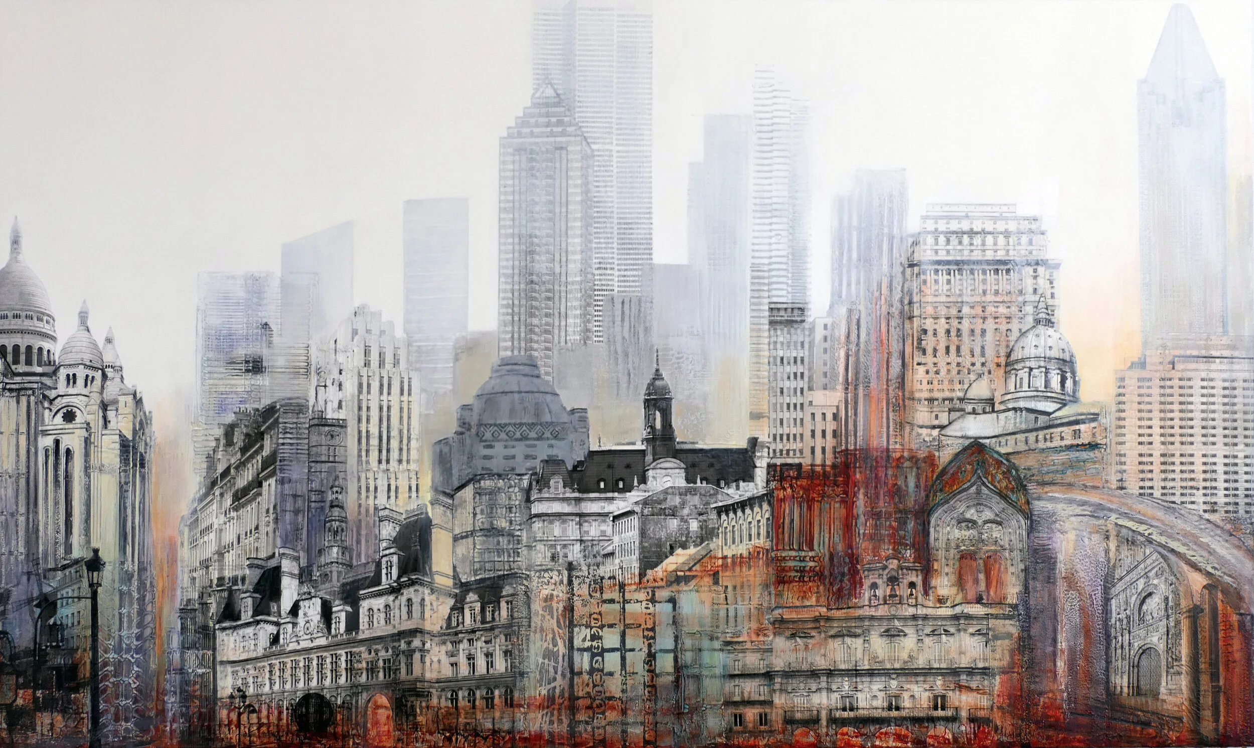 Les chemins d'une vie / A Tale of Three Cities  (Vendu/Sold)