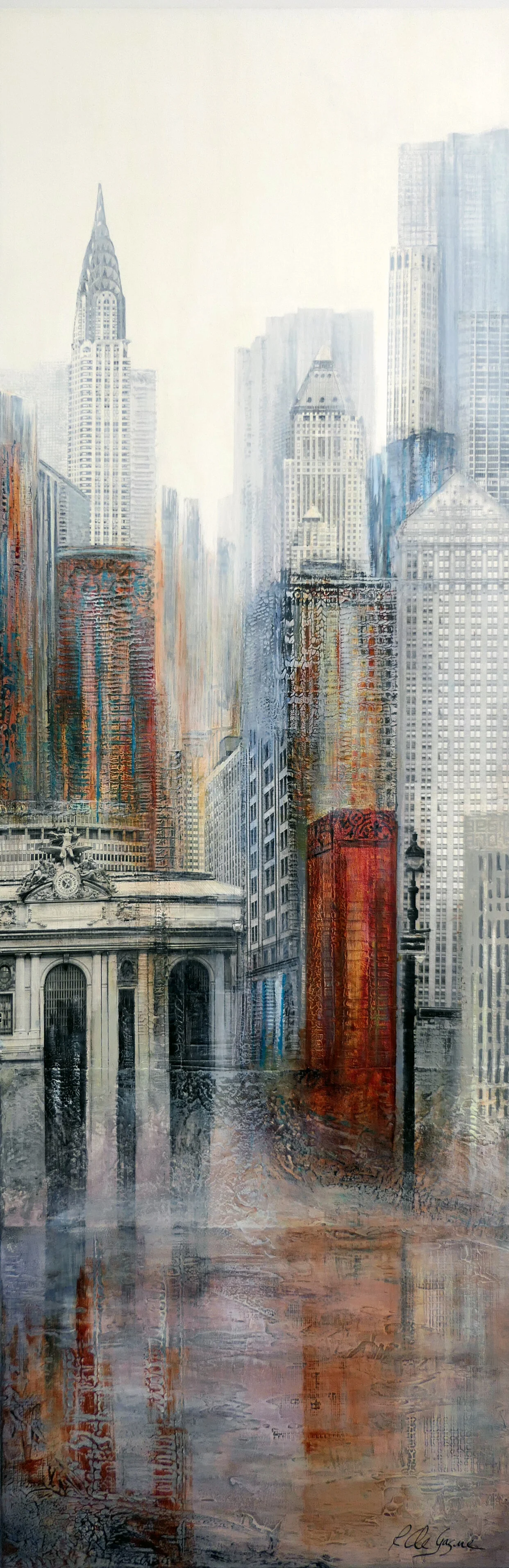 Early Morning in Manhattan - VII  (Vendu/Sold)