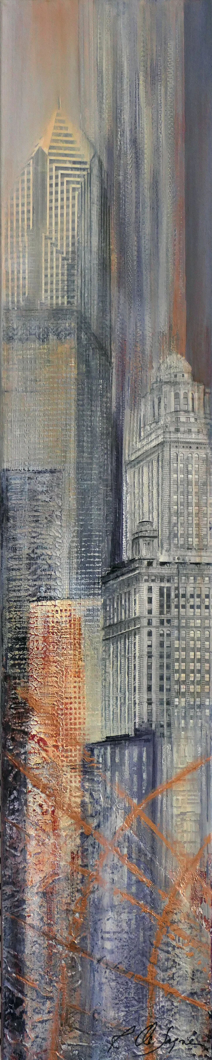 An Evening in Millenium Park  (Vendu/Sold)
