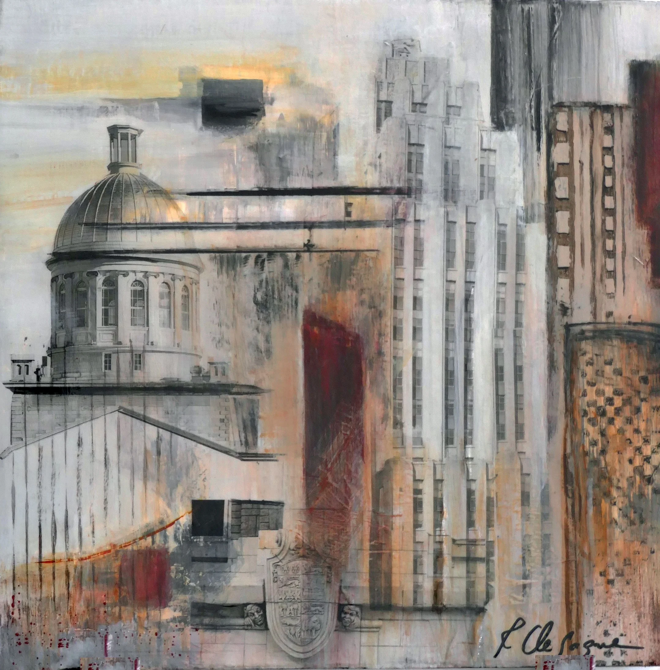 Le passé est présent - IV  (Vendu / Sold)