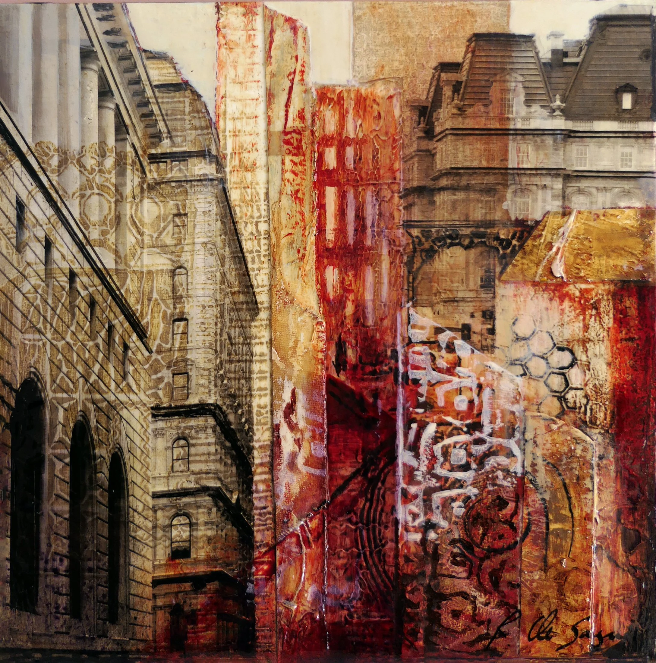 Traces of the Past - XX  (Vendu/Sold)