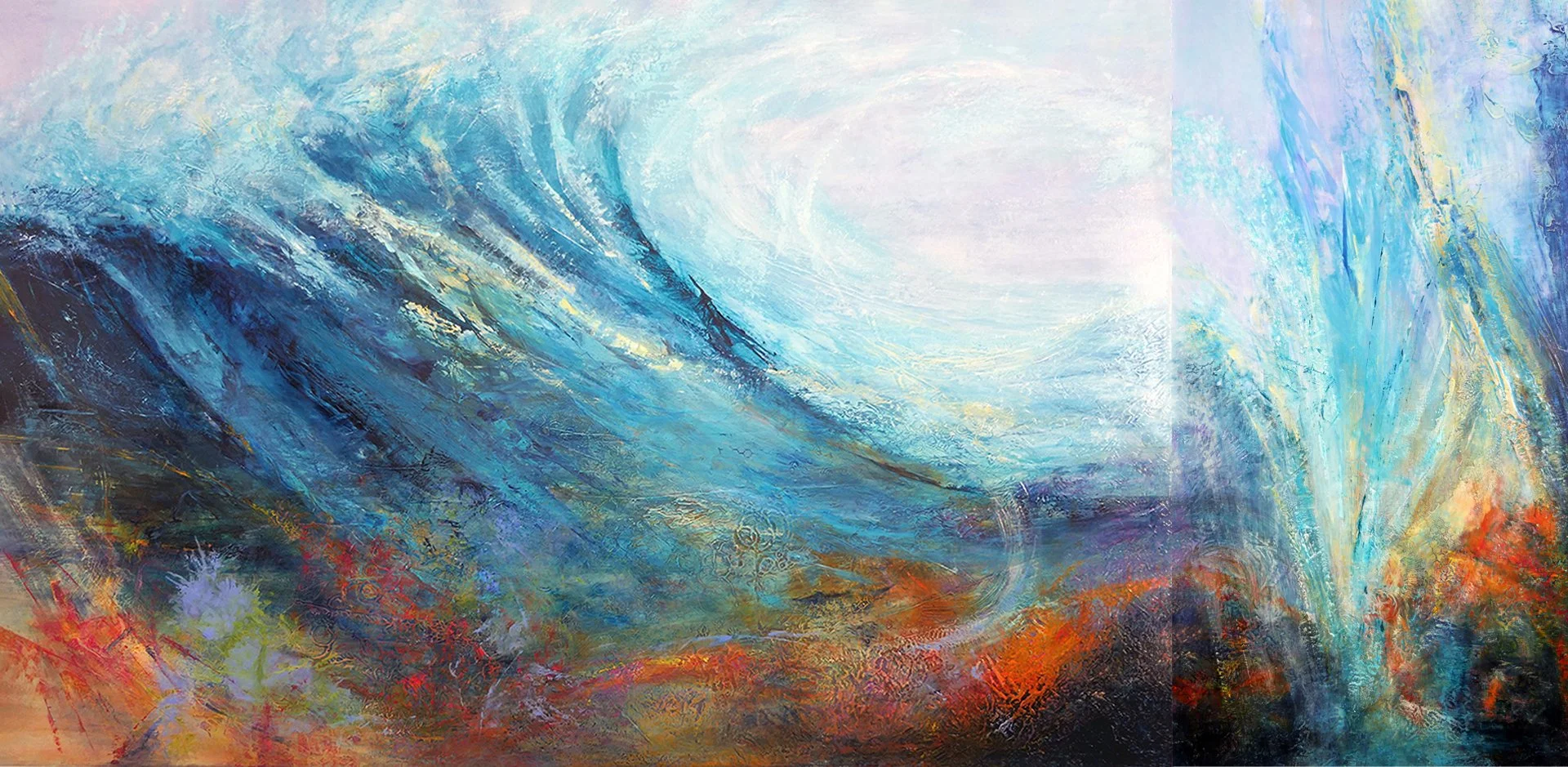 Je suis comme l'eau!  (Vendu/Sold)