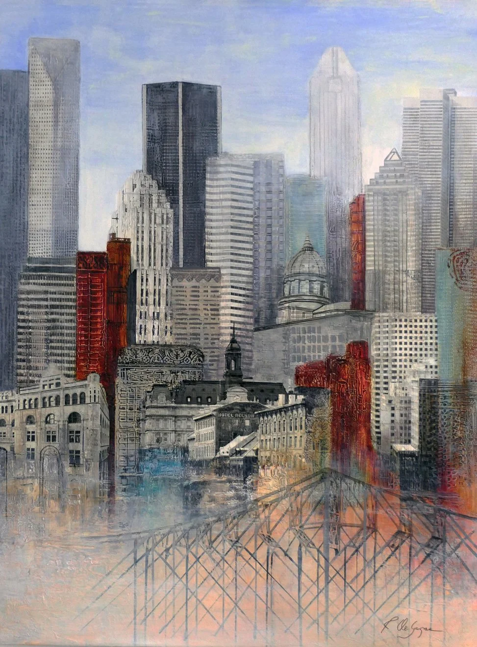 D'un quartier à l'autre - VIII (Vendu - Sold)