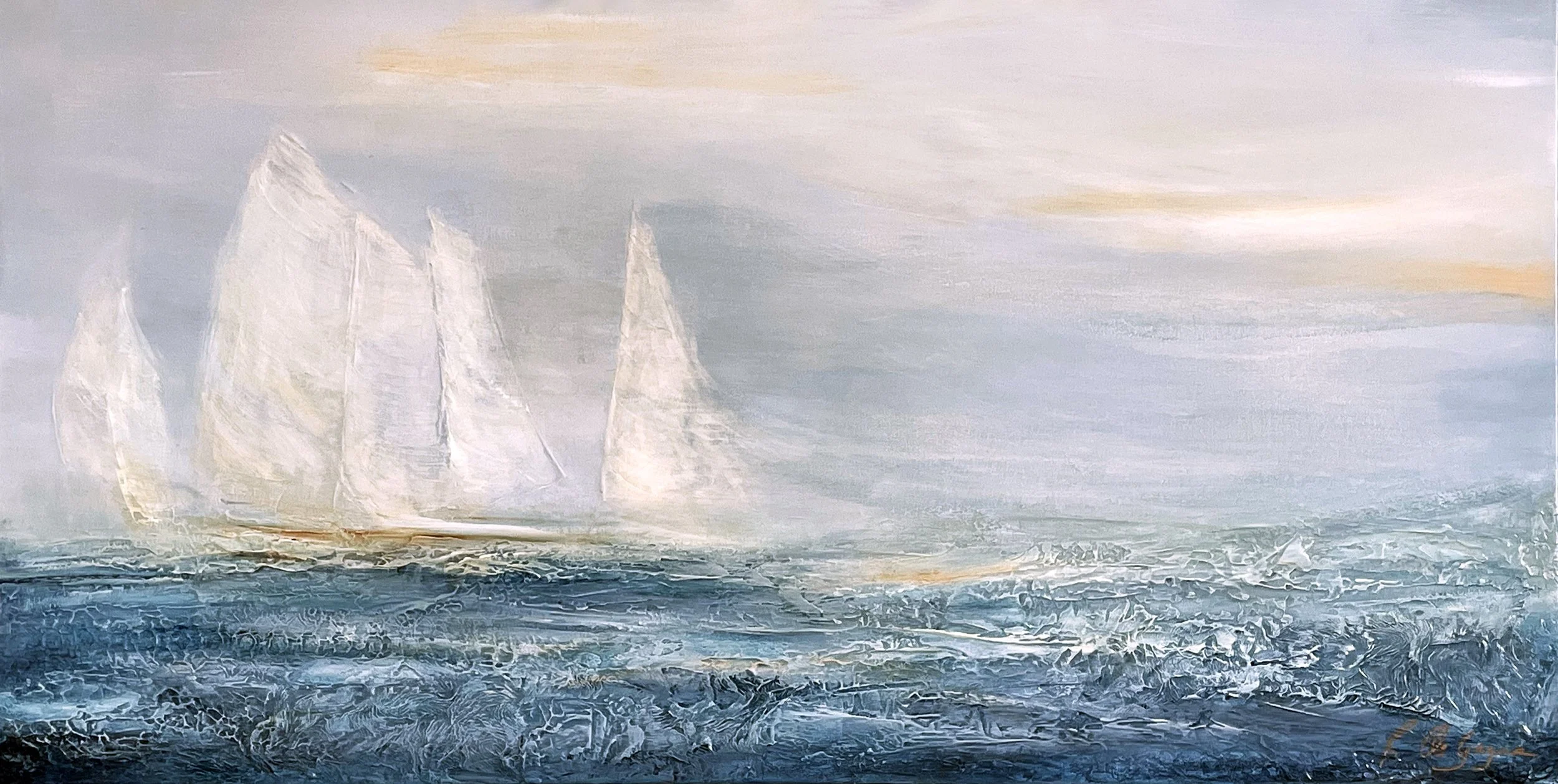 Vent d'espoir - II   (Vendu/Sold)