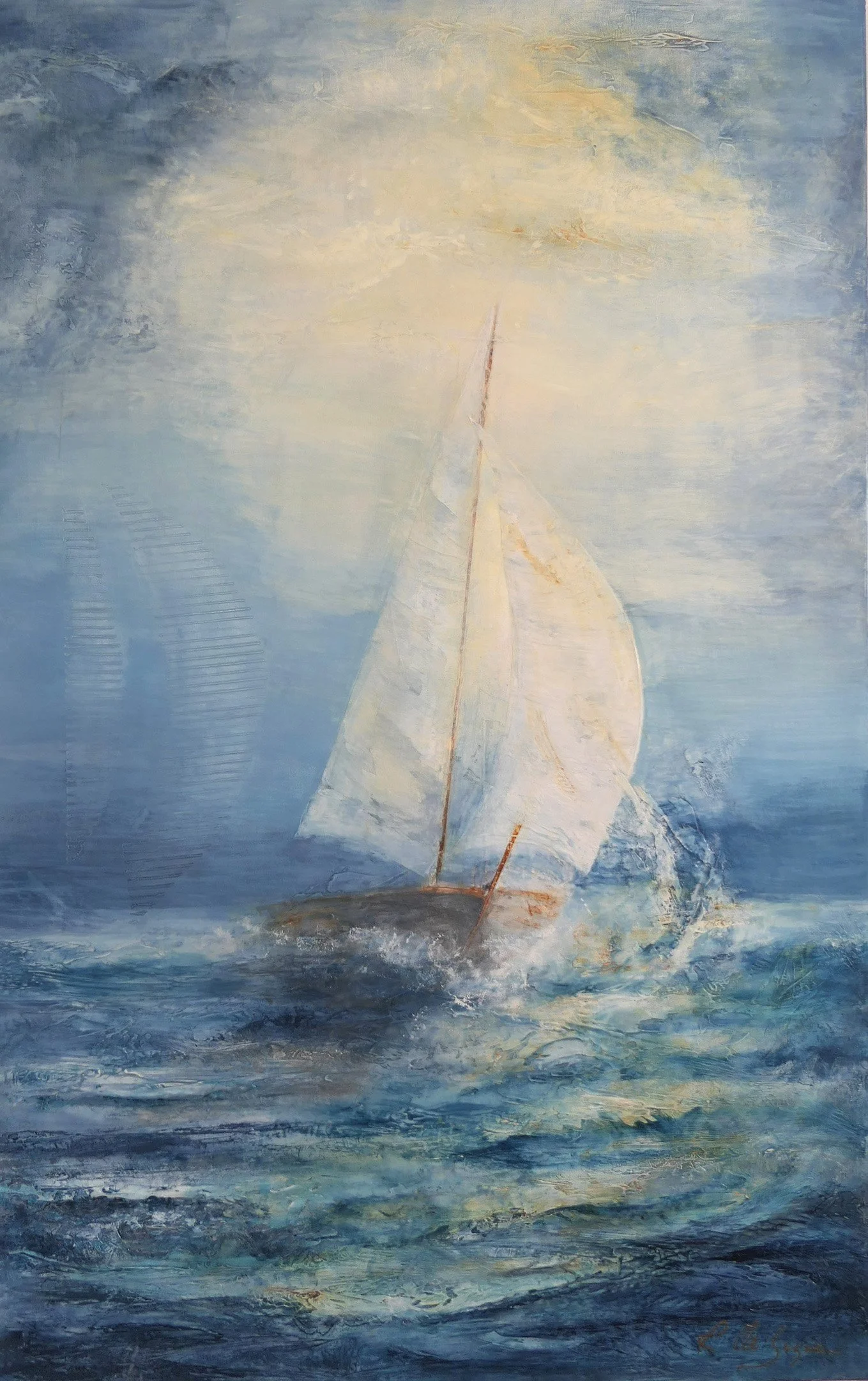 Contre vents et marées (Vendu/Sold)