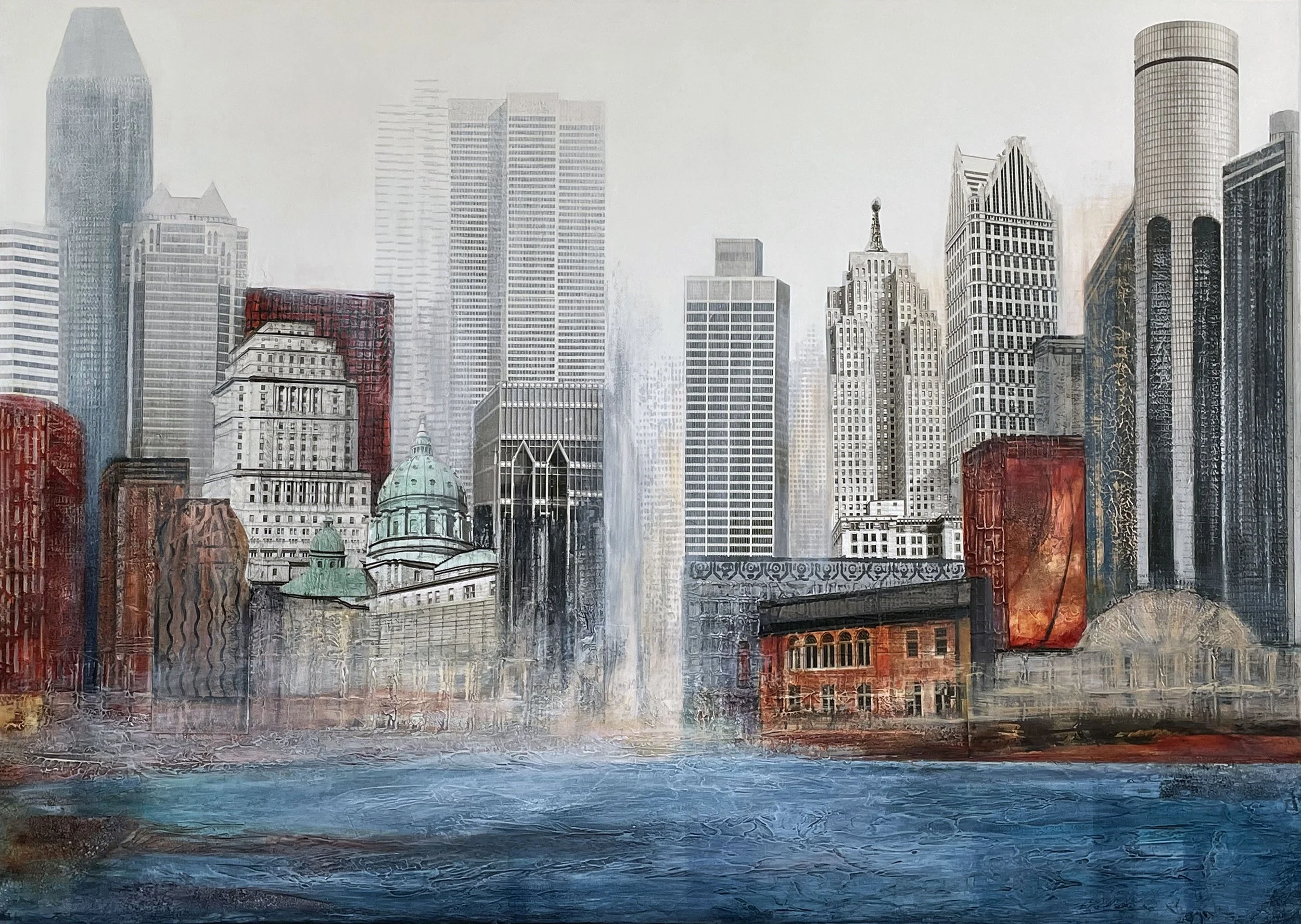 Side by Side, Always - Montreal-Detroit (Vendu / Sold)