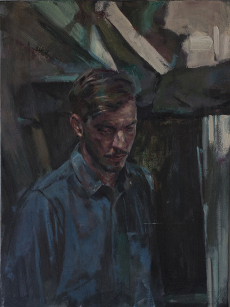 Dissection, oil on canvas, 51 x 40.5 cm, 2014