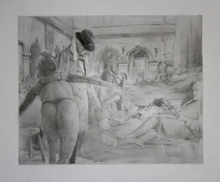 The Forgotten, graphite on paper, 31 x 35 cm, 2014
