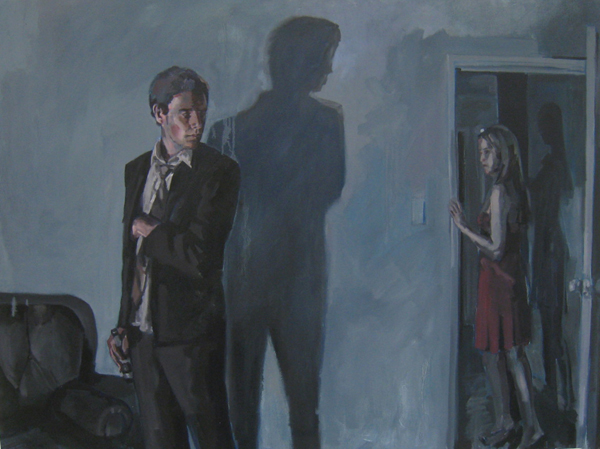 The Audience, oil on canvas, 2009, 92 x 122 cm, 2009